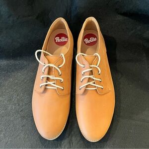 Rollie - Classic Derby - Cognac Leather - Size: Women 16,  EUR 47 - NWT